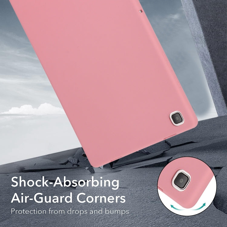 For Samsung Galaxy Tab S7 / S8 Oil Spray Skin-friendly TPU Tablet Case(Pink) by buy2fix