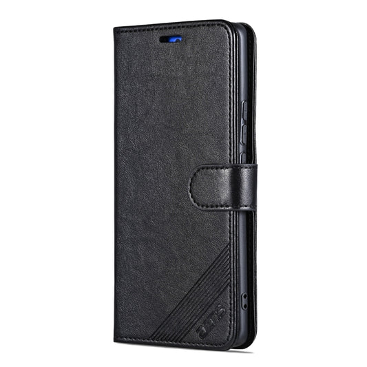 For Xiaomi Redmi K70 / K70 Pro AZNS Sheepskin Texture Flip Leather Phone Case(Black) - Xiaomi Cases by AZNS | Online Shopping UK | buy2fix