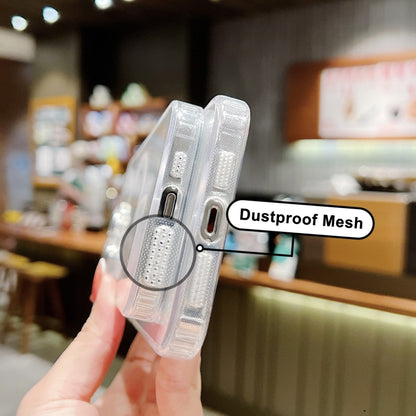 For iPhone 12 Pro Max Acrylic MagSafe Magnetic Lens Film Protection Phone Case(Transparent) by buy2fix