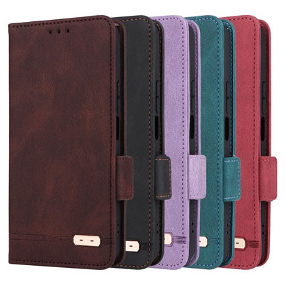 For Honor X50i / 90 Lite Magnetic Clasp Flip Leather Phone Case(Red) by buy2fix