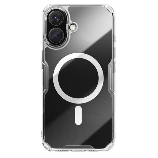 For iPhone 16 Pro Max NILLKIN Ultra Clear Magsafe PC + TPU Phone Case(Transparent) - iPhone 16 Pro Max Cases by NILLKIN | Online Shopping UK | buy2fix