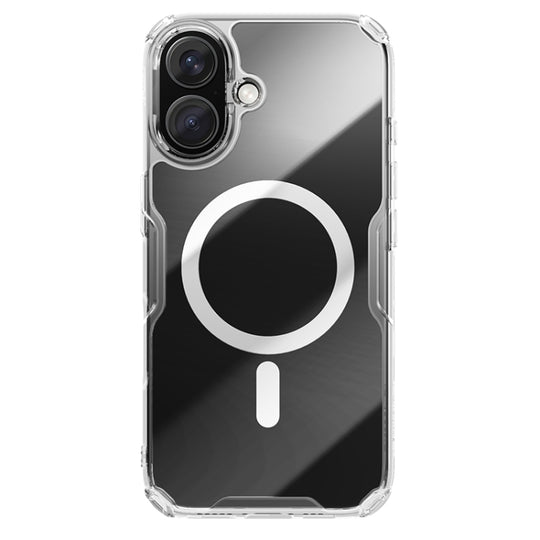 For iPhone 16 Pro Max NILLKIN Ultra Clear Magsafe PC + TPU Phone Case(Transparent)