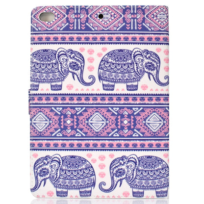 For iPad Pro10.5 inch Colored Drawing Pattern Horizontal Flip PU Leather Case with Holder & Card Slot & Sleep / Wake-up Function(Totem Elephant) - iPad Pro 10.5 inch Cases by buy2fix | Online Shopping UK | buy2fix