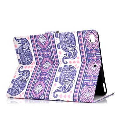 For iPad Pro10.5 inch Colored Drawing Pattern Horizontal Flip PU Leather Case with Holder & Card Slot & Sleep / Wake-up Function(Totem Elephant) - iPad Pro 10.5 inch Cases by buy2fix | Online Shopping UK | buy2fix