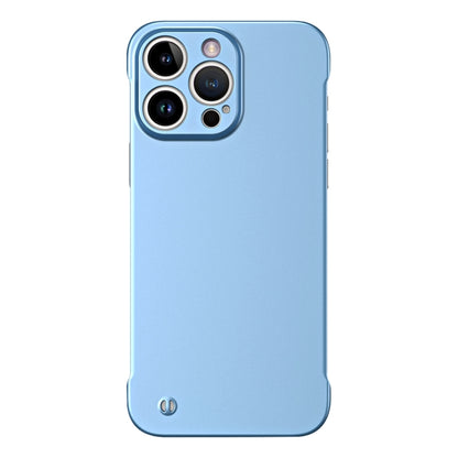 For iPhone 11 Pro Frameless Metallic Paint Hybrid PC Phone Case(Sierra Blue) by buy2fix
