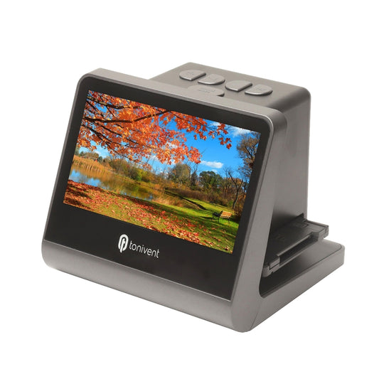 Tonivent TON171 22 Mega Pixels 5 inch HD Screen Film Scanner(UK Plug) - Portable Scanner by buy2fix | Online Shopping UK | buy2fix