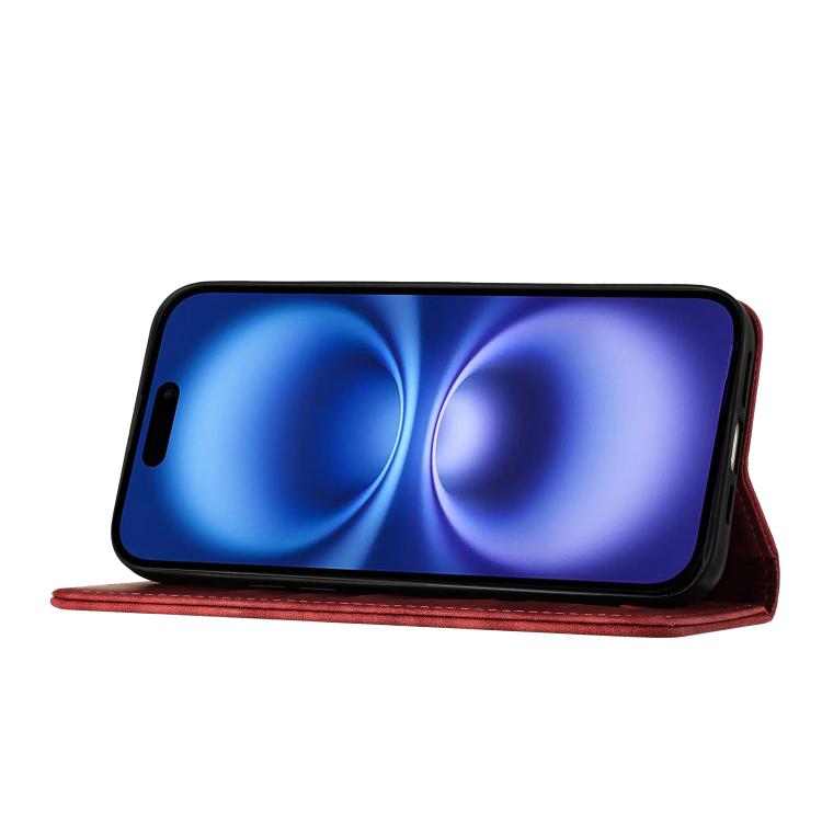 For iPhone Air Butterfly Cat Embossing Flip Leather Phone Case(Red) - iPhone Air Cases by buy2fix | Online Shopping UK | buy2fix