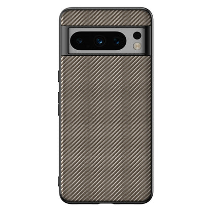 For Google Pixel 9 / 9 Pro Ultra-thin Carbon Fiber Texture Printing Phone Case(Gold) by buy2fix