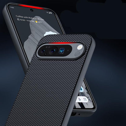 For Google Pixel 10 / 10 Pro Ultra-thin Carbon Fiber Texture Printing Phone Case(Gold) - Google Cases by buy2fix | Online Shopping UK | buy2fix
