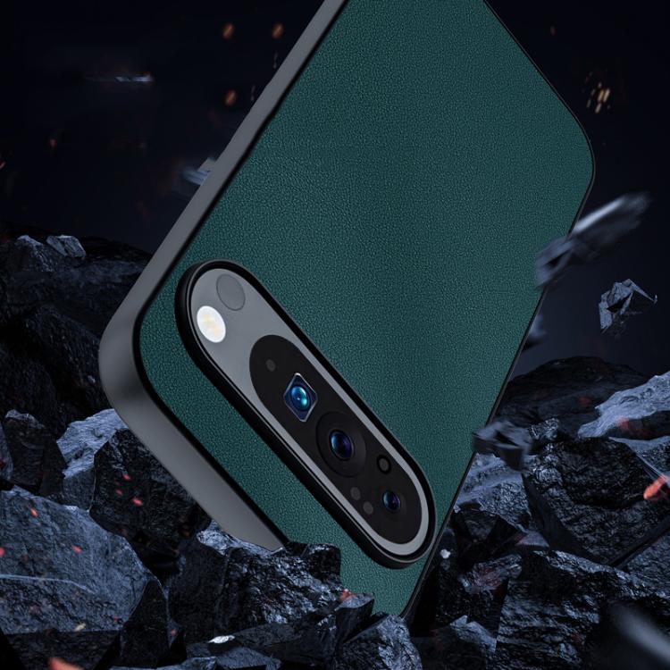 For Google Pixel 10 / 10 Pro Ultra-thin Plain Skin Leather Phone Case(Orange) - Google Cases by buy2fix | Online Shopping UK | buy2fix
