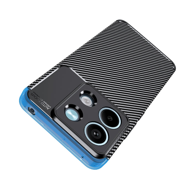For Xiaomi Redmi Note 13 Carbon Fiber Texture Shockproof TPU Phone Case(Black) - Xiaomi Cases by buy2fix | Online Shopping UK | buy2fix