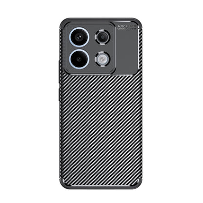 For Xiaomi Redmi Note 13 Pro+ Carbon Fiber Texture Shockproof TPU Phone Case(Black) - Xiaomi Cases by buy2fix | Online Shopping UK | buy2fix