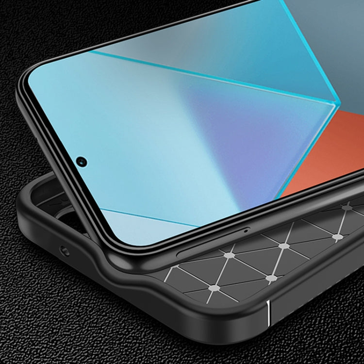 For Xiaomi Redmi Note 13 Pro 4G Carbon Fiber Texture Shockproof TPU Phone Case(Black) - Xiaomi Cases by buy2fix | Online Shopping UK | buy2fix