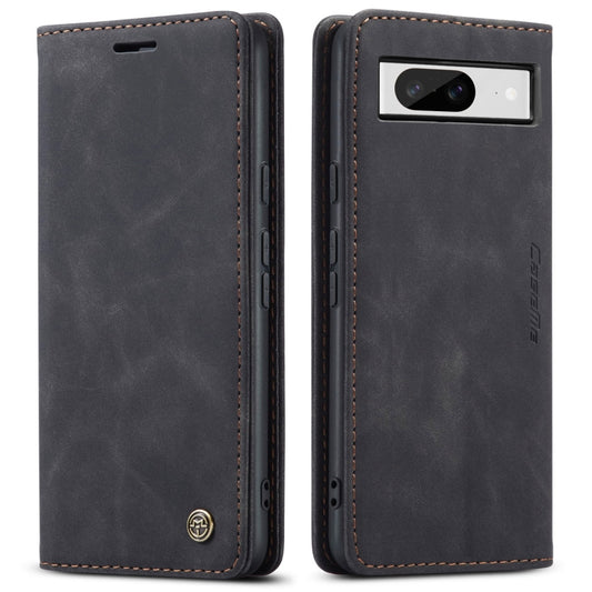 For Google Pixel 8 CaseMe 013 Multifunctional Horizontal Flip Leather Phone Case(Black) - Google Cases by CaseMe | Online Shopping UK | buy2fix