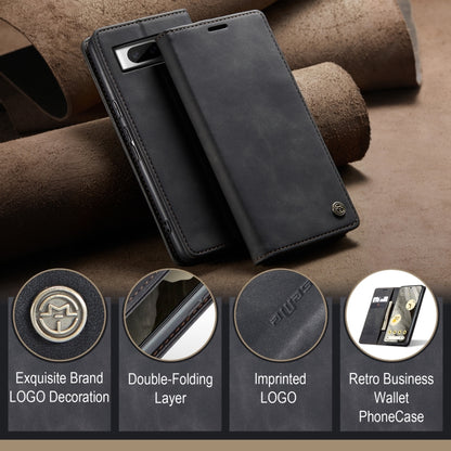 For Google Pixel 8 CaseMe 013 Multifunctional Horizontal Flip Leather Phone Case(Black) - Google Cases by CaseMe | Online Shopping UK | buy2fix