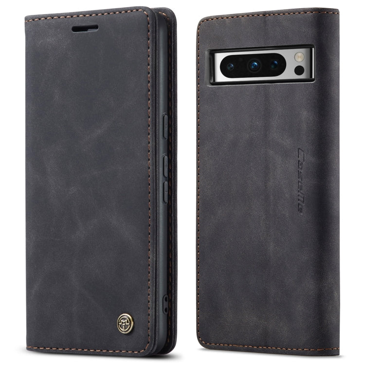 For Google Pixel 8 Pro CaseMe 013 Multifunctional Horizontal Flip Leather Phone Case(Black) - Google Cases by CaseMe | Online Shopping UK | buy2fix