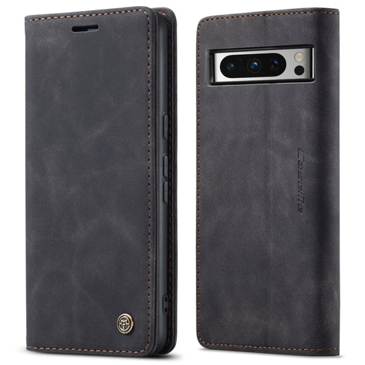 For Google Pixel 8 Pro CaseMe 013 Multifunctional Horizontal Flip Leather Phone Case(Black) - Google Cases by CaseMe | Online Shopping UK | buy2fix