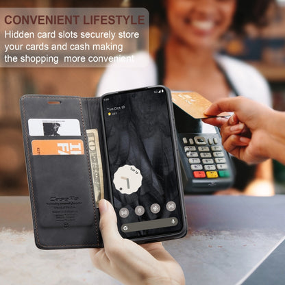 For Google Pixel 8 Pro CaseMe 013 Multifunctional Horizontal Flip Leather Phone Case(Black) - Google Cases by CaseMe | Online Shopping UK | buy2fix