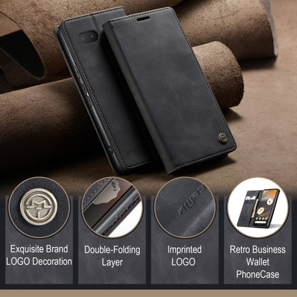 For Google Pixel 6A CaseMe 013 Multifunctional Horizontal Flip Leather Phone Case(Black) - Google Cases by CaseMe | Online Shopping UK | buy2fix