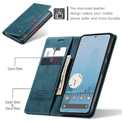 For Google Pixel 10 Pro XL / 9 Pro XL CaseMe 013 Multifunctional Horizontal Flip Leather Phone Case(Blue) - Google Cases by CaseMe | Online Shopping UK | buy2fix