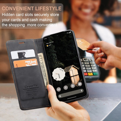 For Google Pixel 10 Pro XL / 9 Pro XL CaseMe 013 Multifunctional Horizontal Flip Leather Phone Case(Black) - Google Cases by CaseMe | Online Shopping UK | buy2fix