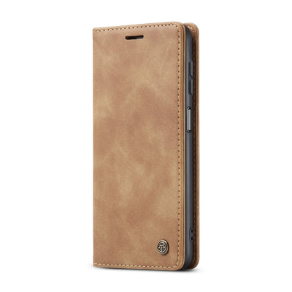For Samsung Galaxy A15 5G CaseMe 013 Multifunctional Horizontal Flip Leather Phone Case(Brown) by CaseMe
