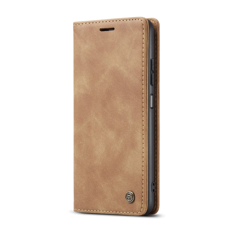 For Samsung Galaxy A05s CaseMe 013 Multifunctional Horizontal Flip Leather Phone Case(Brown) by CaseMe