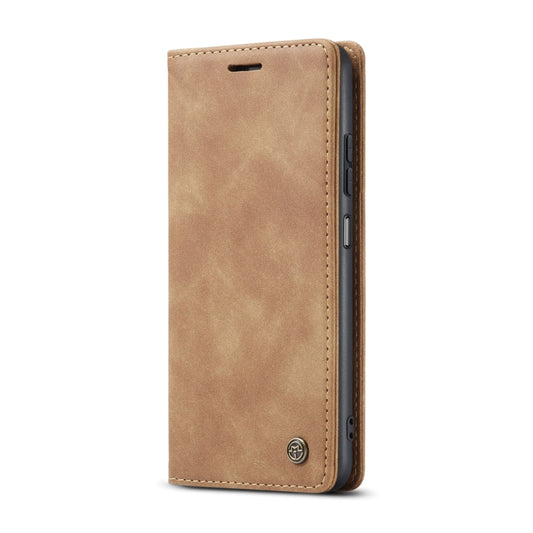For Samsung Galaxy A05s CaseMe 013 Multifunctional Horizontal Flip Leather Phone Case(Brown) by CaseMe
