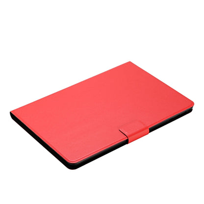 For Samsung Galaxy Tab A9+ Pure Color PU Tablet Case with Sleep / Wake-up Function(Red) - Galaxy Tab A9+ by buy2fix | Online Shopping UK | buy2fix