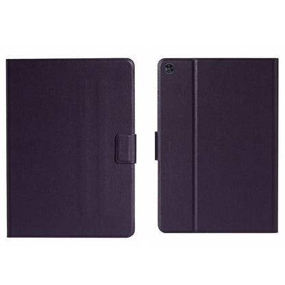 For Samsung Galaxy Tab A9+ Pure Color PU Tablet Case with Sleep / Wake-up Function(Purple) - Galaxy Tab A9+ by buy2fix | Online Shopping UK | buy2fix