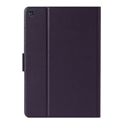 For Samsung Galaxy Tab A9+ Pure Color PU Tablet Case with Sleep / Wake-up Function(Purple) - Galaxy Tab A9+ by buy2fix | Online Shopping UK | buy2fix