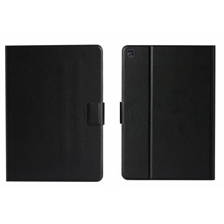 For Samsung Galaxy Tab A9+ Pure Color PU Tablet Case with Sleep / Wake-up Function(Black) - Galaxy Tab A9+ by buy2fix | Online Shopping UK | buy2fix