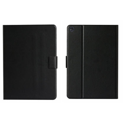 For Samsung Galaxy Tab A9+ Pure Color PU Tablet Case with Sleep / Wake-up Function(Black) - Galaxy Tab A9+ by buy2fix | Online Shopping UK | buy2fix