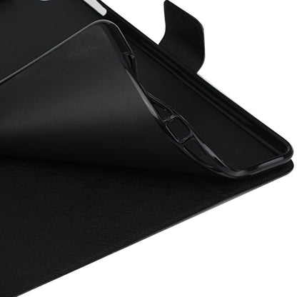 For Samsung Galaxy Tab A9+ Pure Color PU Tablet Case with Sleep / Wake-up Function(Black) - Galaxy Tab A9+ by buy2fix | Online Shopping UK | buy2fix