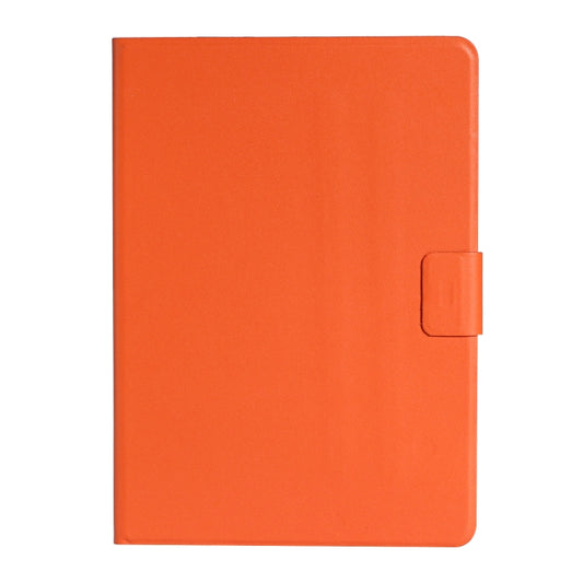 For Samsung Galaxy Tab A9 Pure Color PU Tablet Case with Sleep / Wake-up Function(Orange) - Galaxy Tab A9 by buy2fix | Online Shopping UK | buy2fix