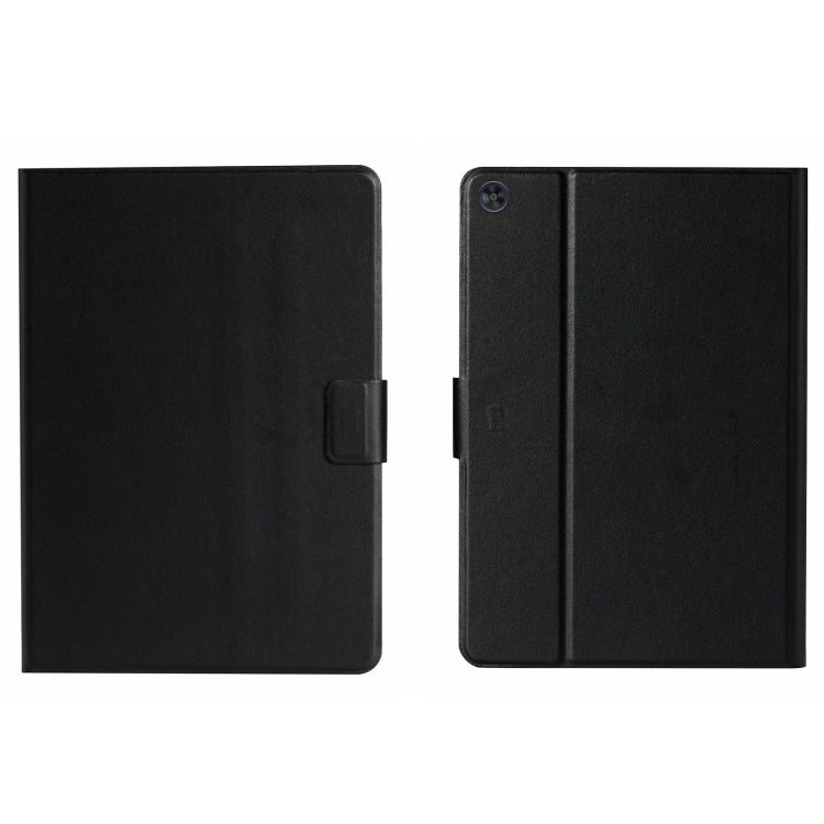 For Samsung Galaxy Tab A9 Pure Color PU Tablet Case with Sleep / Wake-up Function(Black) - Galaxy Tab A9 by buy2fix | Online Shopping UK | buy2fix