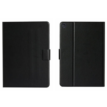 For Samsung Galaxy Tab A9 Pure Color PU Tablet Case with Sleep / Wake-up Function(Black) - Galaxy Tab A9 by buy2fix | Online Shopping UK | buy2fix