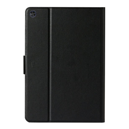 For Samsung Galaxy Tab A9 Pure Color PU Tablet Case with Sleep / Wake-up Function(Black) - Galaxy Tab A9 by buy2fix | Online Shopping UK | buy2fix