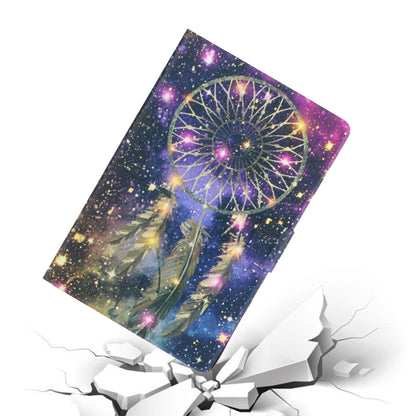 For Samsung Galaxy Tab A9 Voltage Coloured Drawing Smart PU Tablet Case with Sleep / Wake-up Function(Windbell) - Galaxy Tab A9 by buy2fix | Online Shopping UK | buy2fix
