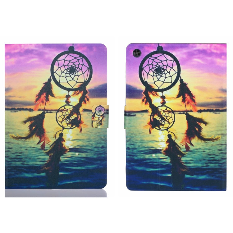 For Samsung Galaxy Tab A9 Voltage Coloured Drawing Smart PU Tablet Case with Sleep / Wake-up Function(Dreamcatcher) - Galaxy Tab A9 by buy2fix | Online Shopping UK | buy2fix