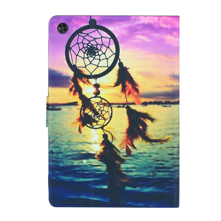 For Samsung Galaxy Tab A9 Voltage Coloured Drawing Smart PU Tablet Case with Sleep / Wake-up Function(Dreamcatcher) - Galaxy Tab A9 by buy2fix | Online Shopping UK | buy2fix
