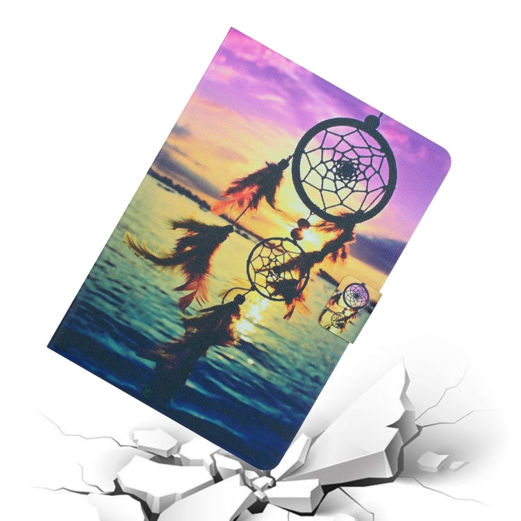 For Samsung Galaxy Tab A9 Voltage Coloured Drawing Smart PU Tablet Case with Sleep / Wake-up Function(Dreamcatcher) - Galaxy Tab A9 by buy2fix | Online Shopping UK | buy2fix