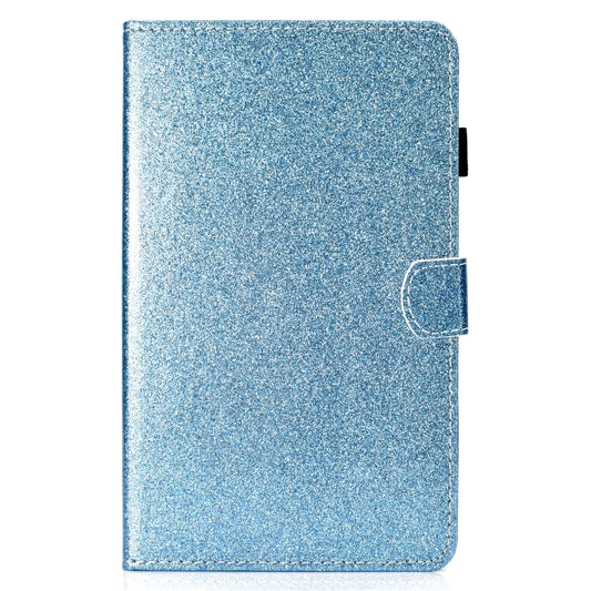 For Samsung Galaxy Tab A9+ Glitter Powder Smart PU Tablet Case with Sleep / Wake-up Function(Blue) - Galaxy Tab A9+ by buy2fix | Online Shopping UK | buy2fix