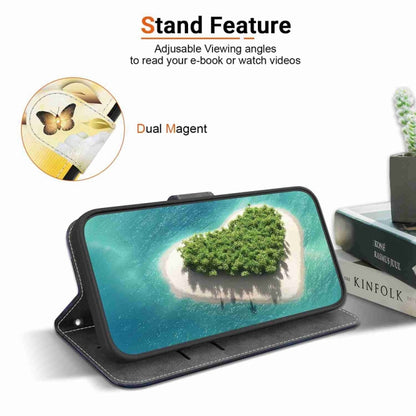 For Motorola Edge 2024 Crystal Texture Colored Drawing Leather Phone Case(Gold Butterfly Epiphyllum) by buy2fix