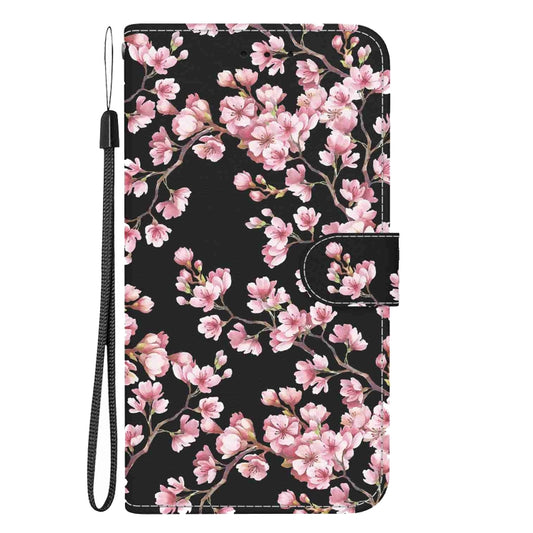 For Xiaomi 13 Lite / Civi 2 Crystal Texture Colored Drawing Leather Phone Case(Plum Bossom) - Xiaomi Cases by buy2fix | Online Shopping UK | buy2fix