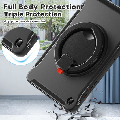 For Samsung Galaxy Tab A9+ / Tab A11+ Shockproof TPU + PC Protective Tablet Case(Black) by buy2fix