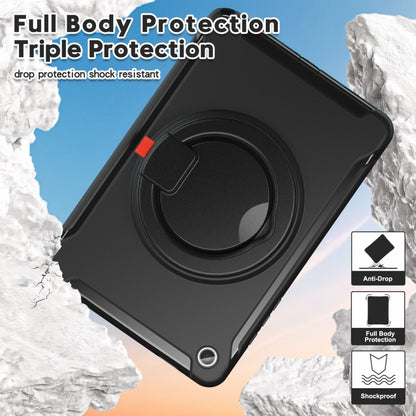 For Samsung Galaxy Tab A9+ / Tab A11+ Shockproof TPU + PC Protective Tablet Case(Black) by buy2fix