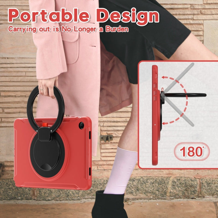 For Samsung Galaxy Tab A9+ Shockproof TPU + PC Protective Tablet Case(Red) - Galaxy Tab A9+ by buy2fix | Online Shopping UK | buy2fix