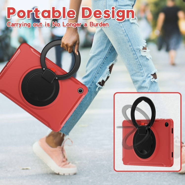 For Samsung Galaxy Tab A9+ Shockproof TPU + PC Protective Tablet Case(Red) - Galaxy Tab A9+ by buy2fix | Online Shopping UK | buy2fix