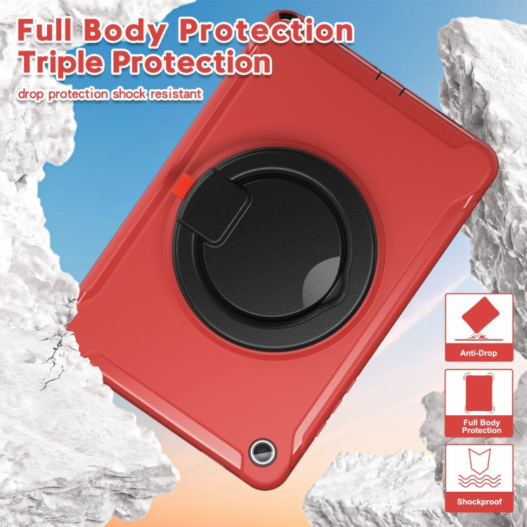 For Samsung Galaxy Tab A9+ Shockproof TPU + PC Protective Tablet Case(Red) - Galaxy Tab A9+ by buy2fix | Online Shopping UK | buy2fix